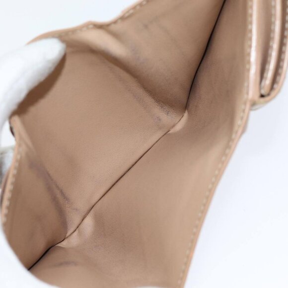 BOTTEGA VENETA INTRECCIATO Compact Wallet Leather Beige - Picture 10 of 16